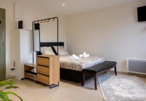 Appartements La Baroque Room ~ Parking ~ Arrivee autonome : photos des chambres