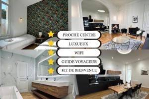 3 Lenoir Grand T3 luxueux au centre-ville 4 pers