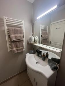 Appartements Studio cosy avec climatisation et terrasse : photos des chambres