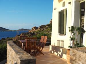 Ochre Dream, Beach front & Sunset villa Naousa