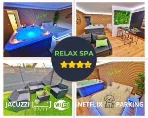 RELAX SPA-4 Pers-Jacuzzi-Parking-Jardin-Clim-Colmar - Fortschwihr