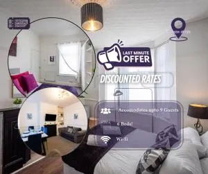 Last-Minute Reserve l Premium Offers l 4BDR House By Finesse Stays Short Lets & Serviced Accommodation Liverpool With Free WiFi - Walton on the Hill