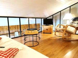 Résidence Bourg Morel - Le Bourg-Morel 3.52 - Grand duplex cosy, balcon plein sud MAE-7191