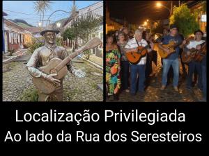 Pousada das Estrelas -Rua principal no centro de Conservatória