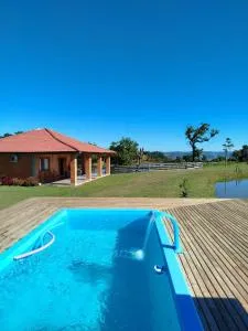 Casa de Campo com Piscina em Anchieta SC - Dionísio Cerqueira