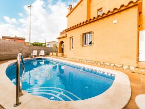 Villa in Riells Beach with Private Pool
