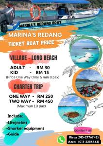 Marinas Redang Boat