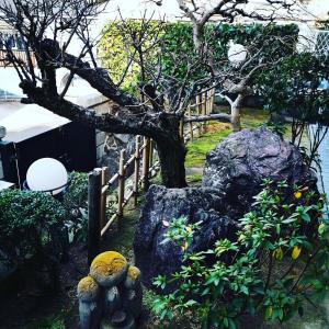潮宿enjoykeys A private rental space with a Japanese garden