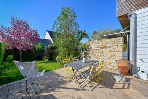 Maisons de vacances L-Annexe de Kerogile - Avec jardin et terrasse : photos des chambres