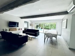 Villa Tropicannes Pool 5 bedrooms - 勒卡内