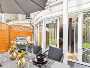 Hochwertige Ferienwohnung in Seenähe mit Terrasse & Vollausstattung