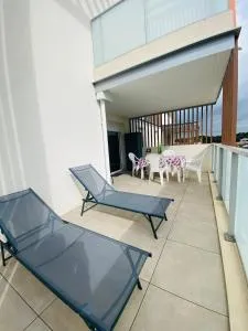 Appartement avec terrasse et parking - v0841 - Florensac