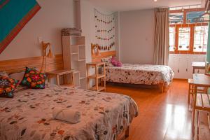 "CASITA AZUL" -habitación y cocina solo para ti