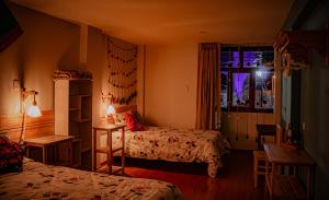 "CASITA AZUL" -habitación y cocina solo para ti