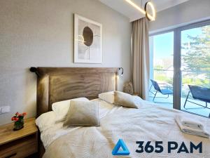 365PAM - Apartament Złote Żurawie Moon Residence - PARKING W CENIE, WIDOK NA MORZE Z BALKONU