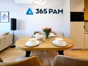 365PAM - Apartament Złote Żurawie Moon Residence - PARKING W CENIE, WIDOK NA MORZE Z BALKONU