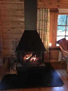 Blockhütte in Alleinlage