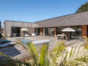 Maisons de vacances Holiday Home La Villa Agapanthes by Interhome : photos des chambres