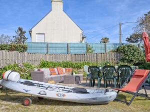 Maisons de vacances Holiday Home Ty Poulpry by Interhome : photos des chambres