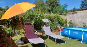 Maisons de vacances La Sardiniere, Charmante maison dans un jardin : photos des chambres
