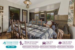 Maison pour 10 avec grand jardin à 250m de la mer