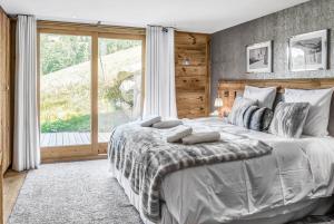 Villas JAMES TAMG24 - Stunning ski in ski out luxury chalet with indoor pool & cinema : photos des chambres