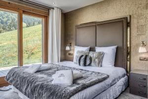 Villas JAMES TAMG24 - Stunning ski in ski out luxury chalet with indoor pool & cinema : photos des chambres