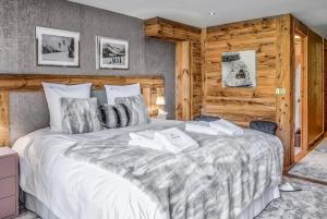 Villas JAMES TAMG24 - Stunning ski in ski out luxury chalet with indoor pool & cinema : photos des chambres