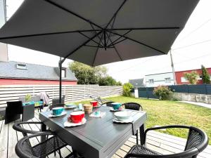 Maisons de vacances Ty Glou Maison Charmante - 5m plage : photos des chambres