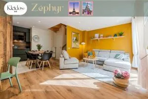 Zephyr by Kleidos- Disney 15min! 3 chambres, 2 terrasses, 2 parkings, 2 salles de bain - Jossigny