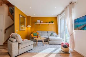 Appartements Zephyr by Kleidos- Disney 15min! 3 chambres, 2 terrasses, 2 parkings, 2 salles de bain : photos des chambres
