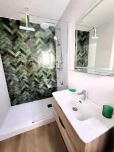 Appartements Ravissant T2, proche centre, quartier tres calme,,parking,clim, deco soignee : photos des chambres