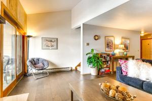 Walk to Main Street Breck Condo with Balcony!