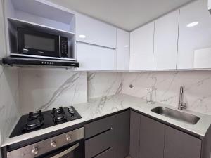 Terraza privada en Laureles con Aire acondicionado