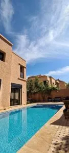 Chambre villa, jardin & piscine - Annakhil