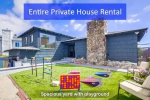 Entire Private Luxury 3-Bedroom Home w Gated Yard, 100 inch TV, 1 Gbps WiFi - 纳欣诺市