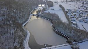 Ferienhaus am See -Teichanlage Kern