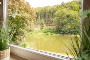 Ferienhaus am See -Teichanlage Kern