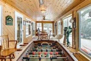 Dock, Deck and Fire Pit Lakefront Home in Walker! - Federal Dam