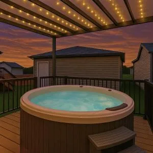 NEW-Luxury Retreat-Hot Tub-King Bed-AC-EV Charger - Leduc