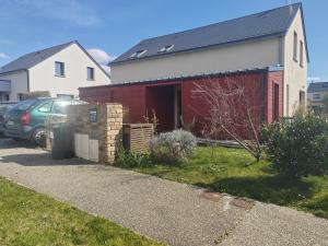 Maisons de vacances Maison boheme chic, Saint-Pair sur mer, 7 pers, 15 mn a pieds de la plage, navette gratuite : photos des chambres