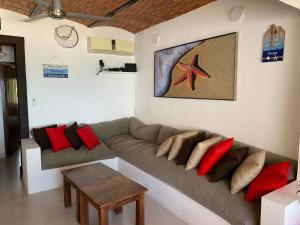 OCEAN FRONT HOUSE LOS AYALA MEXICO upper floor