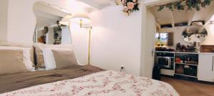 Sejours chez l'habitant PARIS AUTHENTIC HOUSE Metro 14 Station Hopital Bicetre, RER B Gentilly : photos des chambres