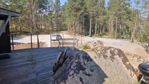 Summer cottage at seafront with private jetty