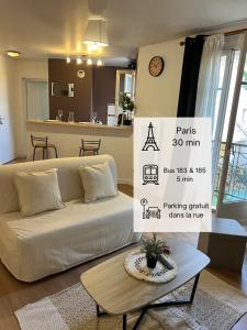Studio lumineux - Proche Paris