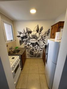 Departamento con Mural Artistico