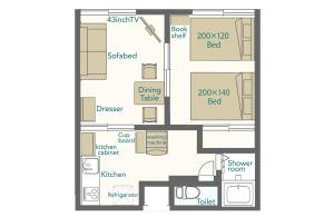Nikko Kanoko JR日光駅徒歩4分 東武日光駅徒歩7分 抜群の立地 無料駐車場