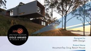 Mountain Top Snug, Studio Itas