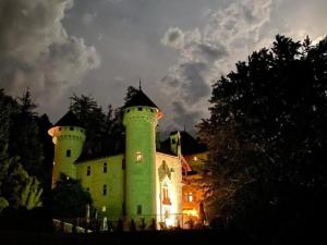 Maisons de vacances Chateau in France with Grand Colombier View : photos des chambres