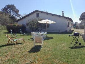 Maisons de vacances Maison charmante pres de l-ocean a Lit-et-Mixe - FR-1-50-170 : photos des chambres